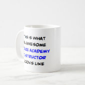Mug instructeur de l'académie de police, génial (Devant gauche)