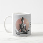Mug Instructeur de méditation Yoga Reiki Master Lotus  (Gauche)