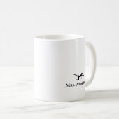 Mug Instructeur de Pilates incroyable difficile à trou (Devant droit)