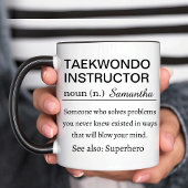 Mug Instructeur de taekwondo