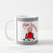 Mug Instructeur de yoga---Chiffre de bâton de position (Gauche)