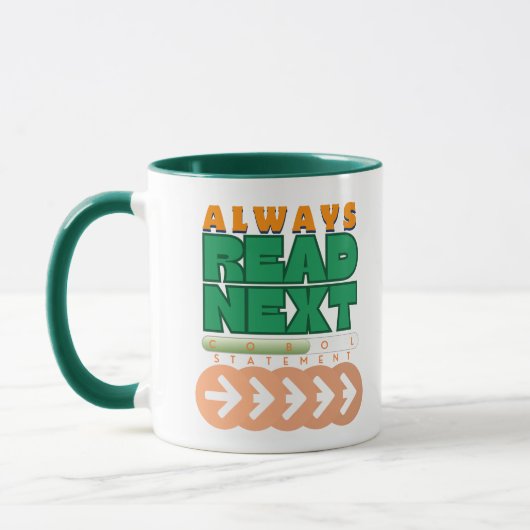 Mug Instruction de lecture suivante en programmation C (Gauche)