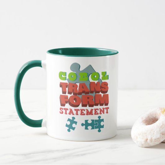 Mug Instruction de transformation de la programmation (Avec donut)