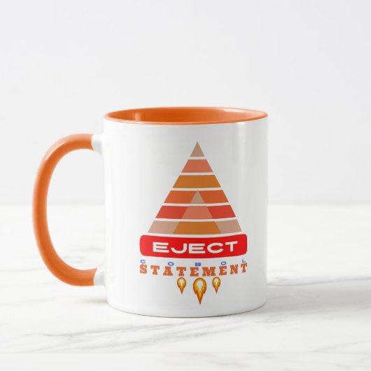 Mug Instruction d'éjection de programmation Cobol (Gauche)