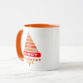 Mug Instruction d'éjection de programmation Cobol (Devant gauche)