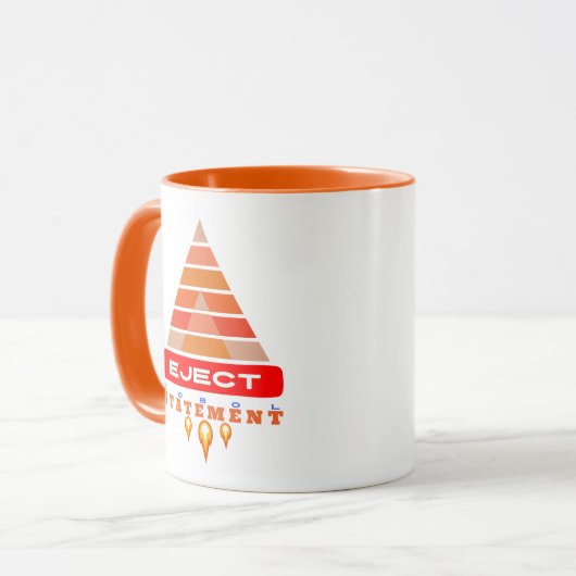 Mug Instruction d'éjection de programmation Cobol (Devant gauche)