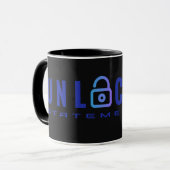 Mug Instruction UNLOCK de programmation Cobol (Devant gauche)