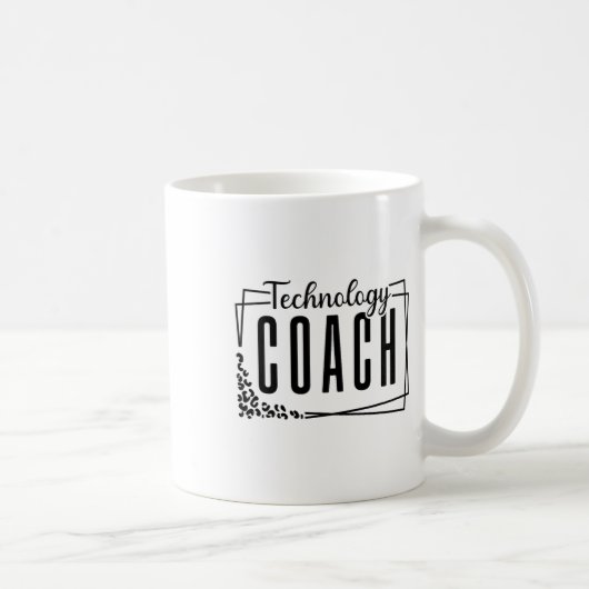 Mug Instructional Technology Coach Cool Design For Tea (Droite)