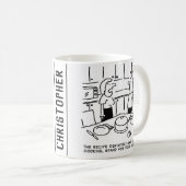 Mug Instructions pour la recette Cuisine suivie dans u (Devant droit)