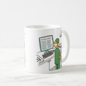 Mug Instructions pour la vérification des chirurgiens  (Devant droit)