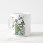Mug Instructions pour la vérification des chirurgiens  (Devant gauche)