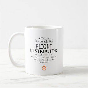 Mug Instructrice de vol incroyable difficile à trouver