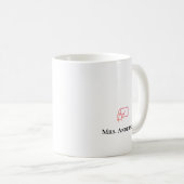 Mug Instructrice incroyable difficile à trouver Cadeau (Devant droit)