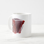 MUG INSTRUMENT DE MUSIQUE D'ACCORDIAN (Devant gauche)