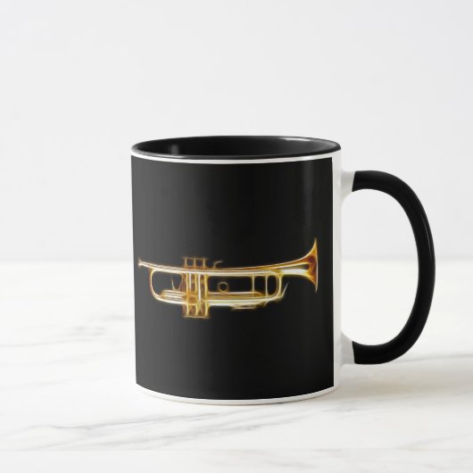 Mug Instrument de musique de vent de klaxon en laiton (Droite)