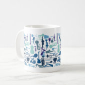 Mug Instruments de musique (Devant gauche)