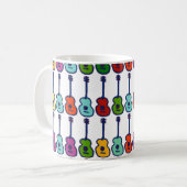 Mug instruments de musique colorés (Devant gauche)