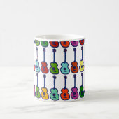 Mug instruments de musique colorés (Centre)