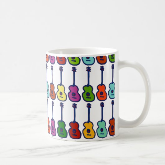 Mug instruments de musique colorés (Droite)