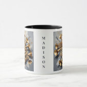 Mug Instruments de musique de nom personnalisé (Centre)