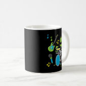 Mug Instruments de Musique Guitare Batterie (Devant droit)