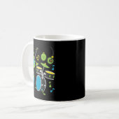 Mug Instruments de Musique Guitare Batterie (Devant gauche)