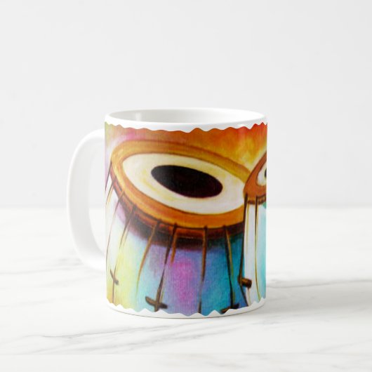 Mug Instruments de musique indiens - Tabla (Devant gauche)