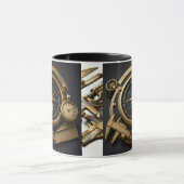 Mug Instruments de navigation compas maritime vintage (Centre)