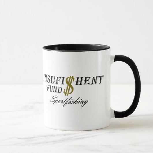 Mug Insufishent finance le logo (Droite)
