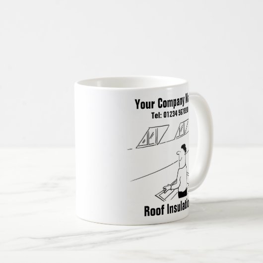 Mug Insulation du toit Conversion du grenier (Devant droit)