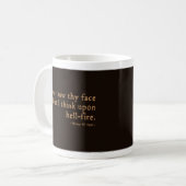 Mug Insulte "enfer-feu" de Henry IV (version 16thC) (Devant gauche)