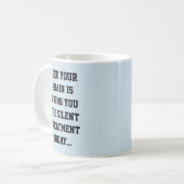 Mug Insulte subtile / Temps café - Mug-A-Tude (Devant gauche)