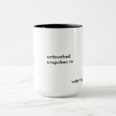Mug Intact, tacite à, arrosant un plante Bukowski (Centre)