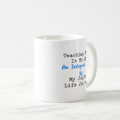 Mug Integral Part Joyful Math Teacher Life Journey (Devant droit)