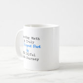 Mug Integral Part Joyful Math Teacher Life Journey (Devant gauche)
