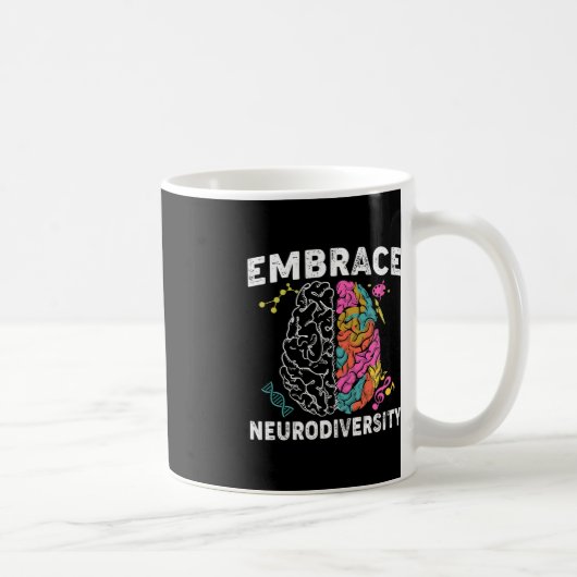 Mug Intégrer la Sensibilisation sur l'autisme Neurodiv (Droite)