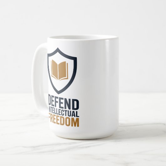 Mug Intellectual Freedom Defense (Devant gauche)
