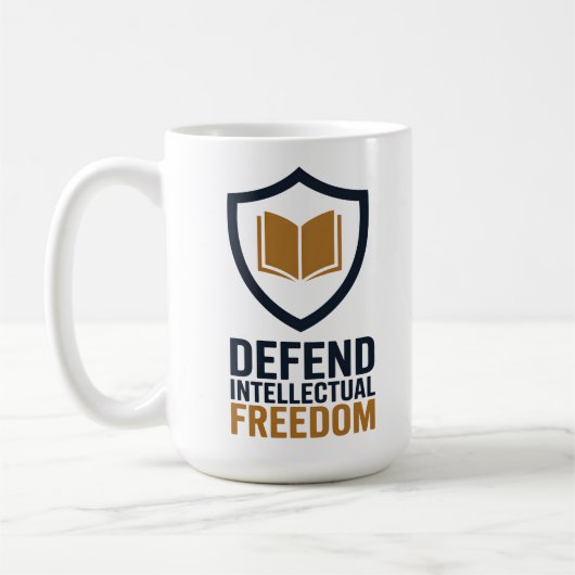 Mug Intellectual Freedom Defense (Gauche)