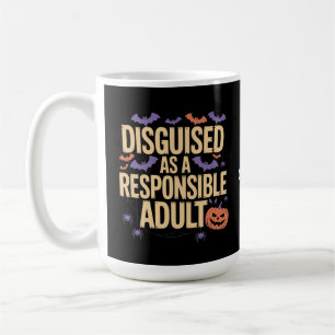 Mug Intelligemment déguisé en adulte responsable Drôle