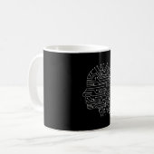 Mug Intelligence Artificielle Meilleur Cadeau (Devant gauche)
