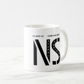 Mug Intelligence Artificielle moderne et simple (Devant droit)