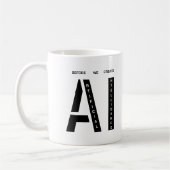 Mug Intelligence Artificielle moderne et simple (Gauche)