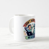 Mug Intelligence Artificielle Travailler plus intellig (Devant gauche)