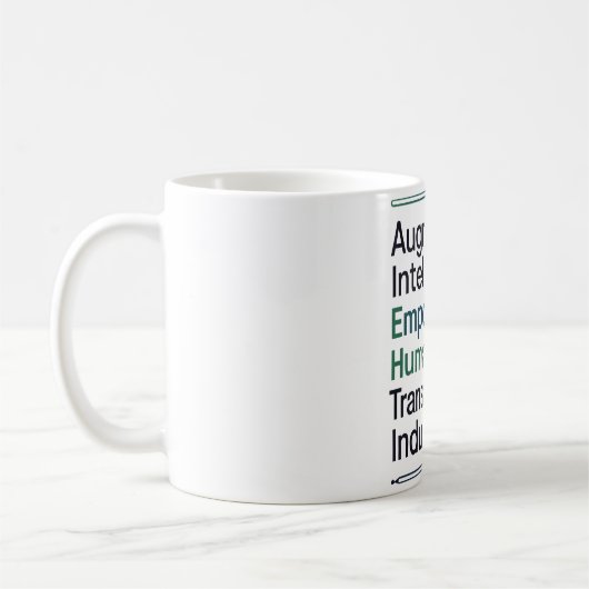Mug Intelligence Augmentée - Donner du pouvoir aux hum (Gauche)