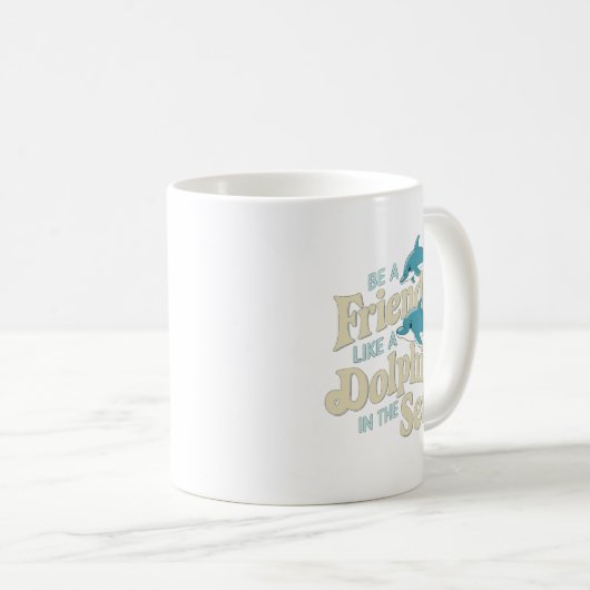 Mug Intelligence des dauphins (Devant droit)