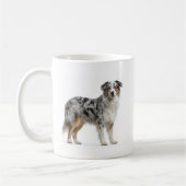 Mug Intelligence du Berger Australien Blue Merle (Gauche)