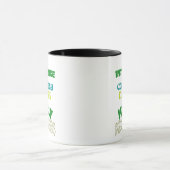 Mug Intelligence Naturelle Amusante Typographie Vintag (Centre)