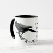 Mug Intelligent comme la boue des corbeaux (Devant gauche)