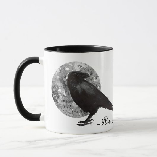 Mug Intelligent comme la boue des corbeaux (Gauche)