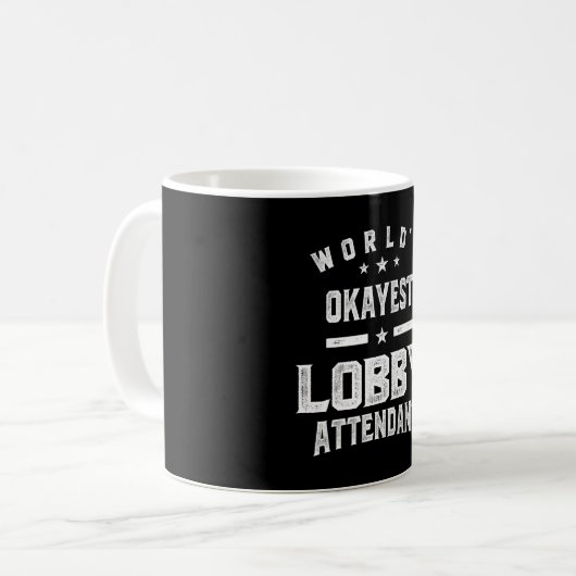 Mug Intendant Du Hall Titre Du Travail Cadeau (Devant gauche)